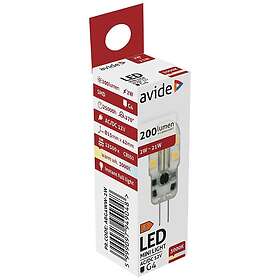 Avide Lightning LED 2W G4 Varmvit 3000K