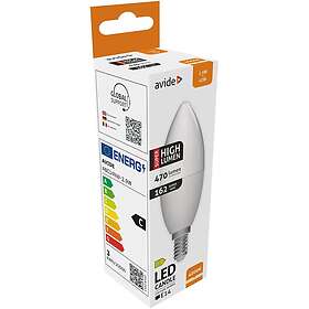 Avide Lightning Super High LumenE14 2,9W neutralvit 4000K 470lm C37