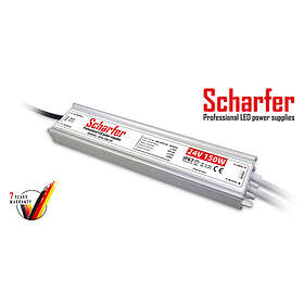 Scharfer LED-strömförsörjning 24V 150W 6,25A IP67