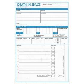 Death in Space RPG: Hub Sheets