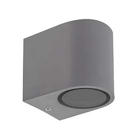 Spectrum LED PARETE Grå IP54 230V ljusutsläpp nedåt