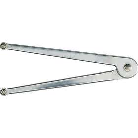 AMF Haknyckel ställbar 11-60mm/4mm tapp, rostfri