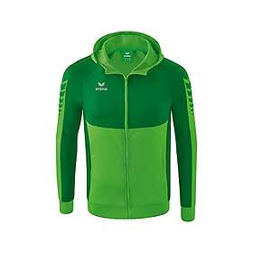 Erima Six Wings Training Full Zip Sweatshirt Grönt XL Man