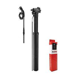 Xon External Cable 100 Mm Dropper Seatpost Silver 305-405 mm 31.6 mm