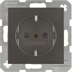 Berker Stikkontakt 1-vejs, jordet