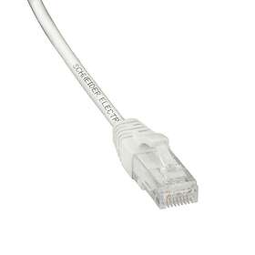Schneider Electric ACTPC6UULS05WE Patchkabel U/UTP, 2 x RJ45, vit 0,5 m