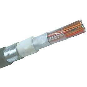 Nexans ELAQPQB Telekabel 50x2x0.6 mm, svart 1 m, kapad