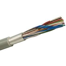 Nexans ELAQBEU Telekabel 50x2x0.5 mm, grå 1 m, kapad