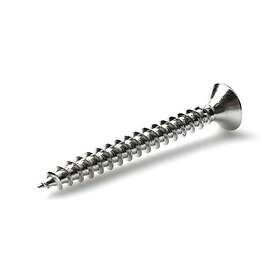 Västsvensk Byggskruv 63540 Träskruv rostfri A2, TKFX, 100-pack Ø3.5 x 40 mm