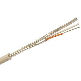 Nexans ELEQB Telekabel 6x2x0.8 mm, grå 1 m, kapad