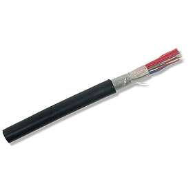 Nexans EUALEV Telekabel 30 x 2 x 0,5 mm, svart 500 m, trumma