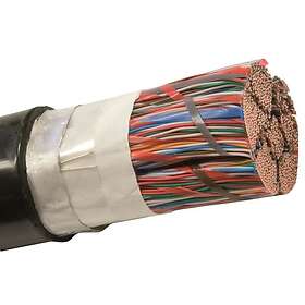 Nexans ELALE Telekabel 50x2x0.5 mm, svart 500 m, trumma