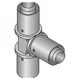 Uponor S-Press tee-reduktion PPSU 25-20-25