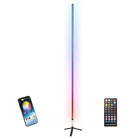 Ibiza Magic Color Stick RGB golvljus (svart)