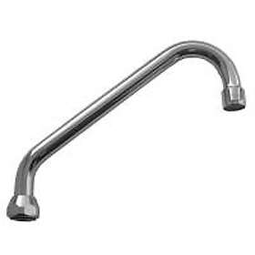 Frese J-pip 200mm i krom