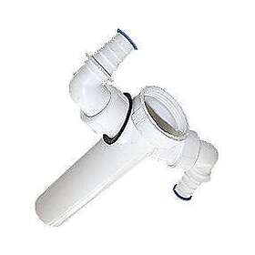 1,1/2" x 40 mm Anslutningsrör med dubbel regel