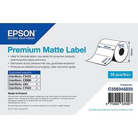 Epson Etiketter Premium Matt 102 X 152mm Tm-c3400/c3500