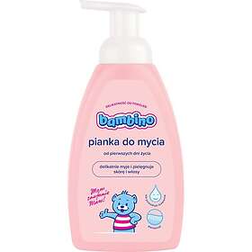 Bambino Baby Wash Foam Badskum för kropp och hår barn från födseln 500ml unisex