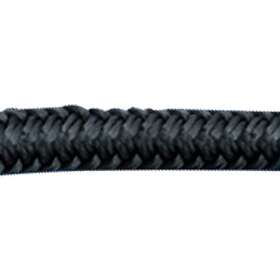 Sea-dog Line Premium Double Braided Nylon Dock Rope Svart 1.27 cm x 4.6 m