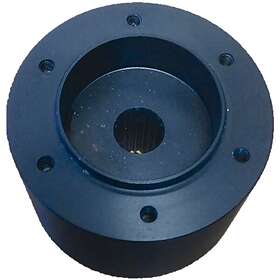 Uflex Steering Wheel Hub Splined Blå