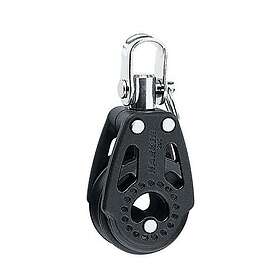 Harken Carbon 29 Mm Single Swivel Pulley Svart