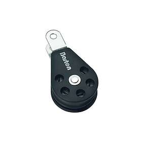 Barton Marine 385kg 10 Mm Single Fixed Pulley With Removable Clevis Pin Silver 45 x 97 mm