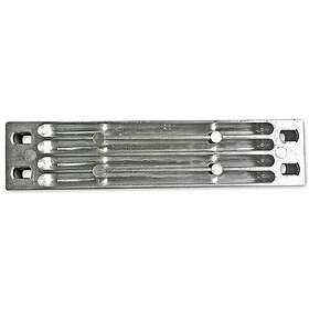 Martyr Anodes Yamaha Cm6e54537101 Skeg Counter Rotating Anode Silver