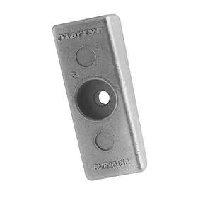 Martyr Anodes Mercury Mercruiser Galvanized Wedge Anode Silver