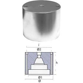 Tecnoseal Ferreti 680 Anode Silver 155 mm