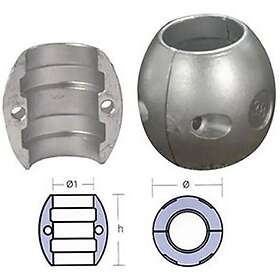 Tecnoseal Collar Anode Silver 44,4 mm
