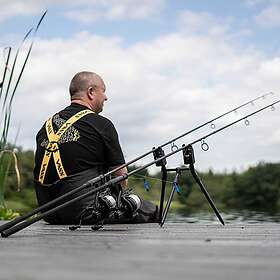 Avid Carp Lok Down 2 Rod Holder Svart 203 mm