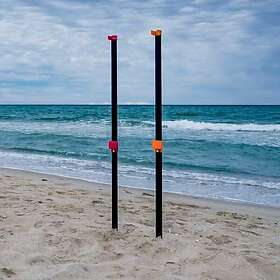 Cinnetic Surf Casting Sand Spike Svart 120 cm