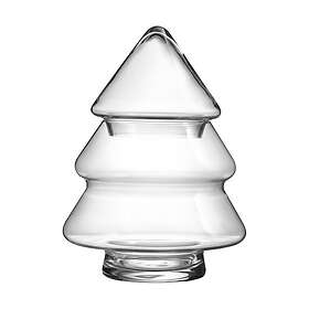 Muurla Glass tree glasburk med lock 20 cm