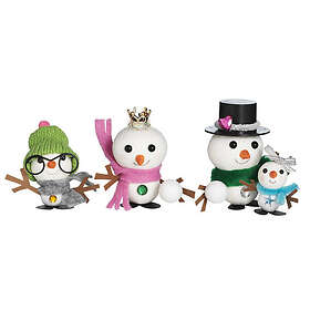 Panduro Hobby DIY-kit Cheery Snowman Family