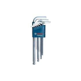 Bosch Professional Sechskantenschlüssel-Set 9 Teile Hex