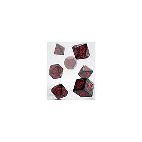 Dice Dragons RPG Set Black/Red