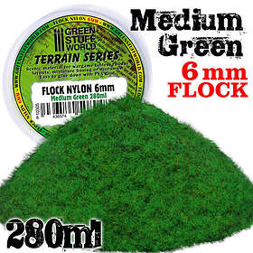 Green Stuff World Nylon Flock 6mm Medium (280ml)