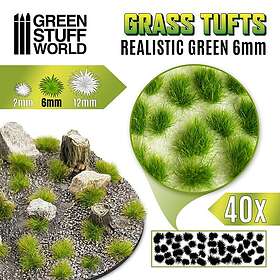 Green Stuff World Tufts 6mm Realistic