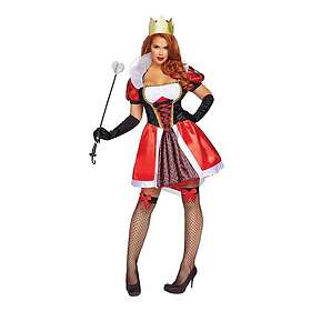 Wonderland Queen Deluxe Maskeraddräkt Large