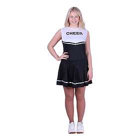 Medium Hejarklacksledare Sort/Vit Maskeraddräkt