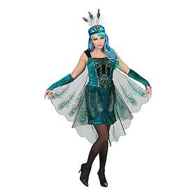 Påfågel Klänning Maskeraddräkt Small