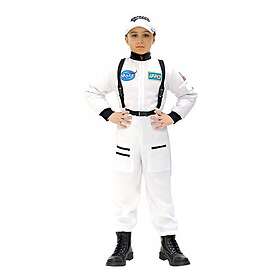 Vit Astronaut Barn Maskeraddräkt Large