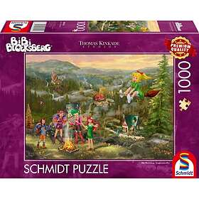 Schmidt : Thomas Kinkade Studios - Bibi Blocksberg, Young Witch Meeting (1000)