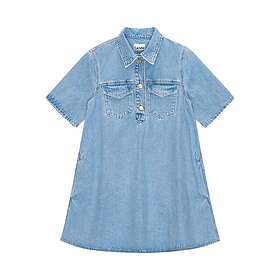 Ganni Mini dress Cutline Denim