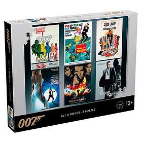 Winning Moves : James Bond 007 - All 6 Bonds (1000)