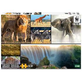 WWF Golvpussel - Afrika 48 Bitar