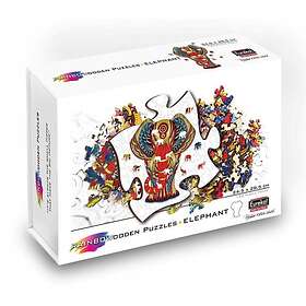 Eureka : Rainbow Wooden Puzzles, Elephant (120)