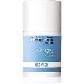 Revolution Skincare Blemish Salicylic Acid & Zinc PCA Återfuktande gel-kräm För fet och problematisk hud 50ml female