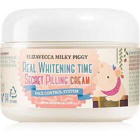 Elizavecca Milky Piggy Real Whitening Time Secret Pilling Cream Fuktgivande mjukgörande kräm med exfolierande effekt 100ml female