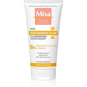 Mixa Niacinamide Glow Uppljusande cream med återfuktande effekt 50ml unisex